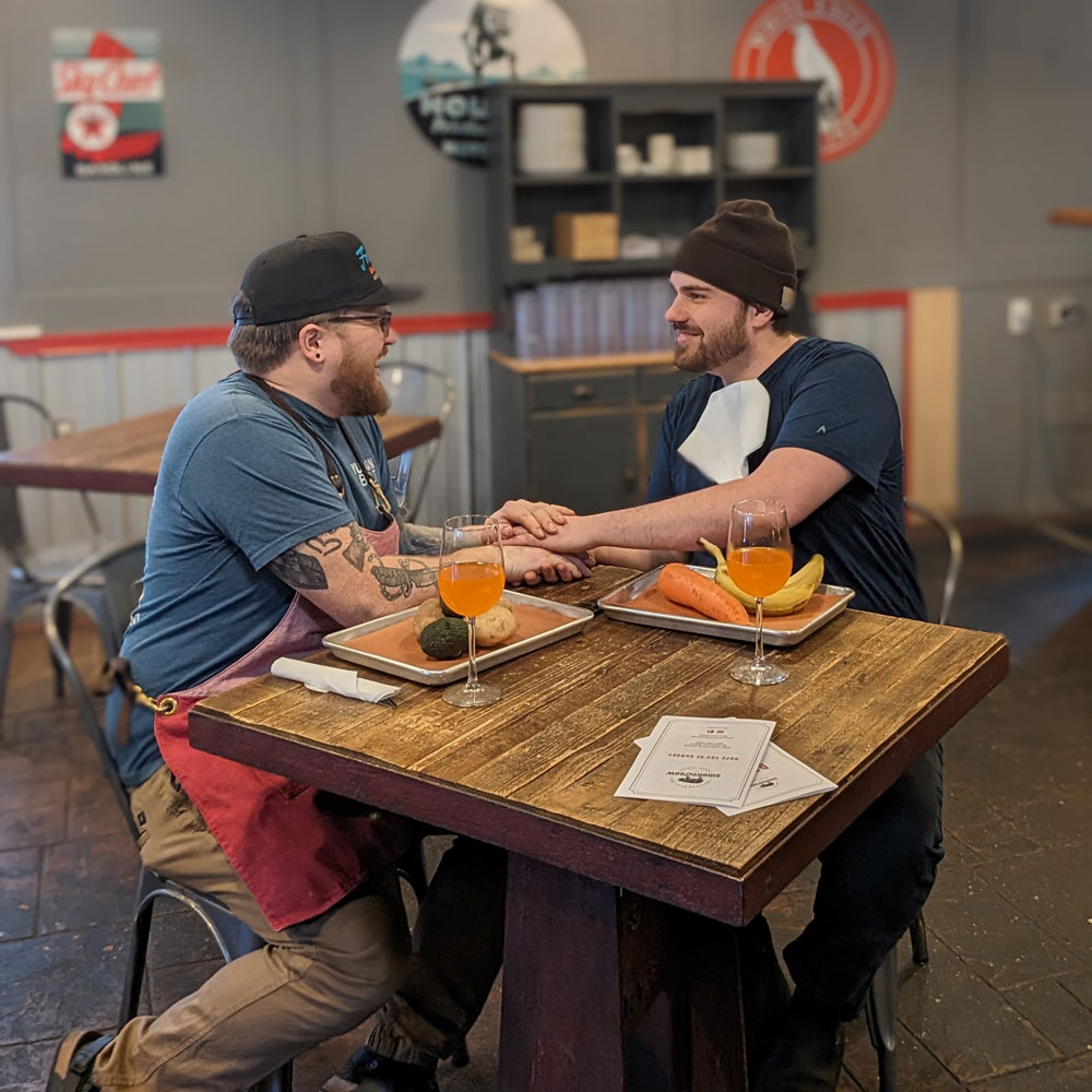 valentines at smoke and sow